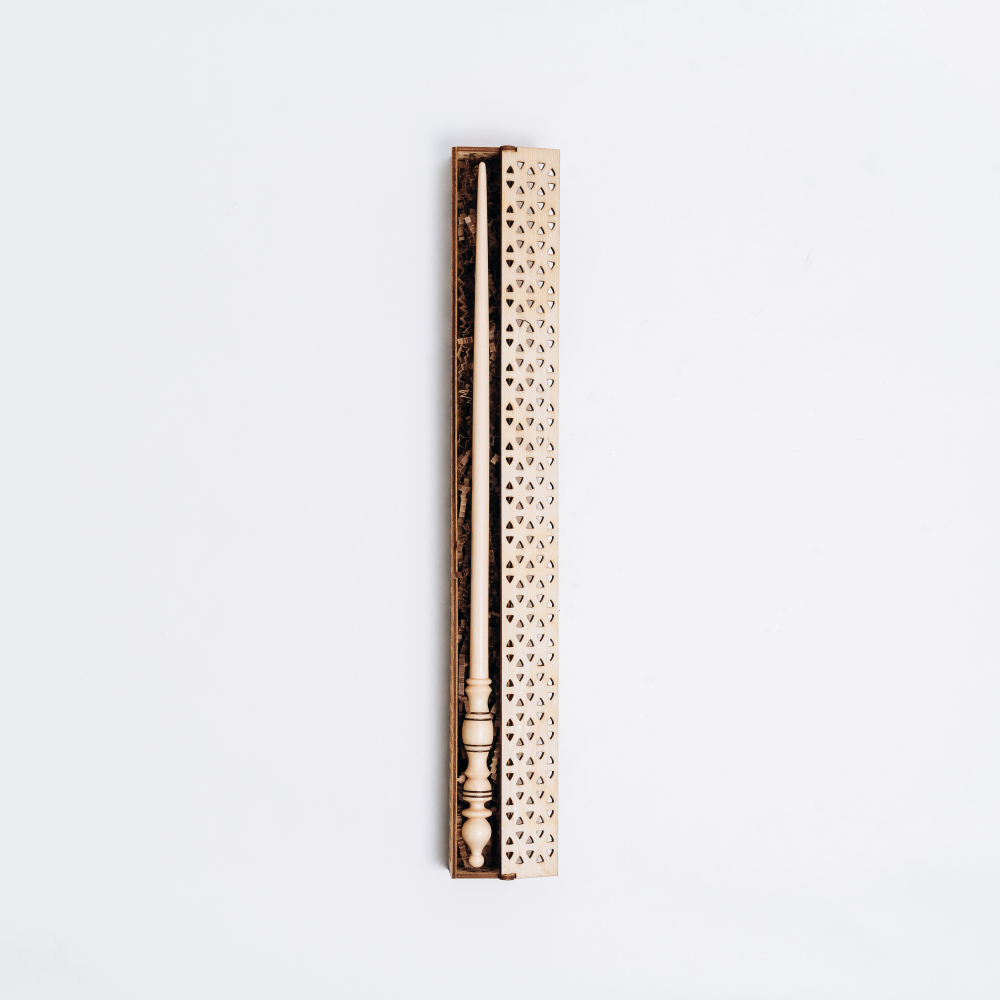 Деревянный  подарочный набор -указка в футляре (коробе) 400 мм. PK12