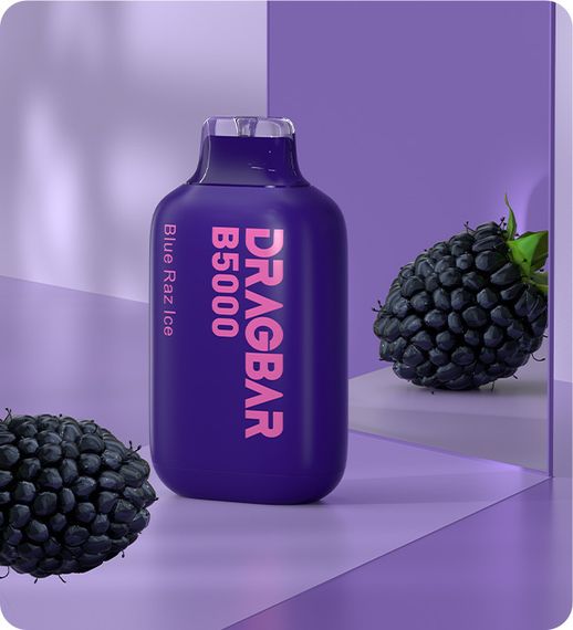 DRAGBAR B5000 - Blue Raz Ice (5% nic)