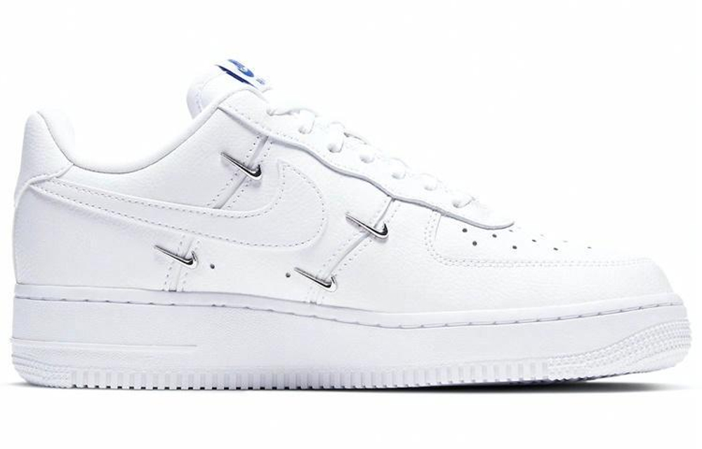 Кроссовки Nike Air Force 1 07 Lx "Chrome Luxe" (Женская размерная сетка)