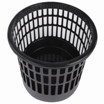 Корзина для бумаг STAFF "Basic" сетчатая, 9,5 л, черная
