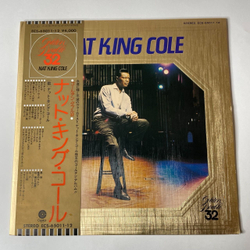Винтажная виниловая пластинка LP Nat King Cole Golden Double 32 (Japan 1975) (Obi)