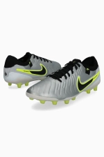Бутсы Nike Tiempo Legend 10 Pro AG - серебряный