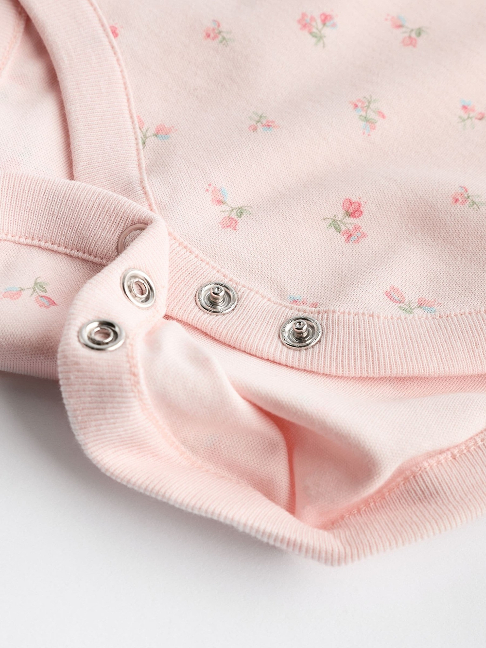 Боди с коротким рукавом для малышей Next K79-567, 5 шт., Белый, Розовый