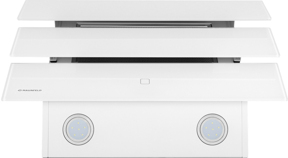 Кухонная вытяжка MAUNFELD Cascada 60 белый фото 2