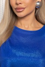 Блуза Сапфир (синяя) Б14849-25М LT Collection