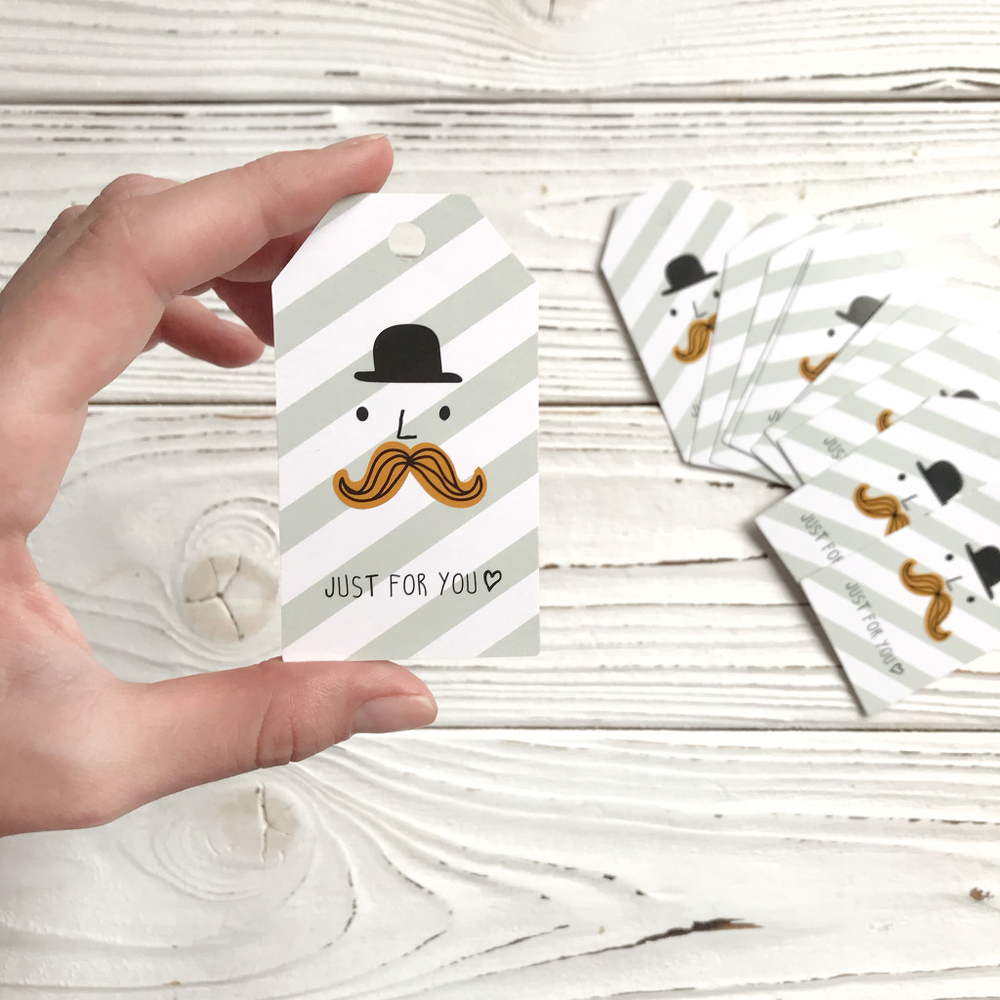 Бирка "Just for you"