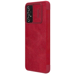 Кожаный чехол-книжка Nillkin Leather Qin Pro c защитой камеры для Samsung Galaxy A73