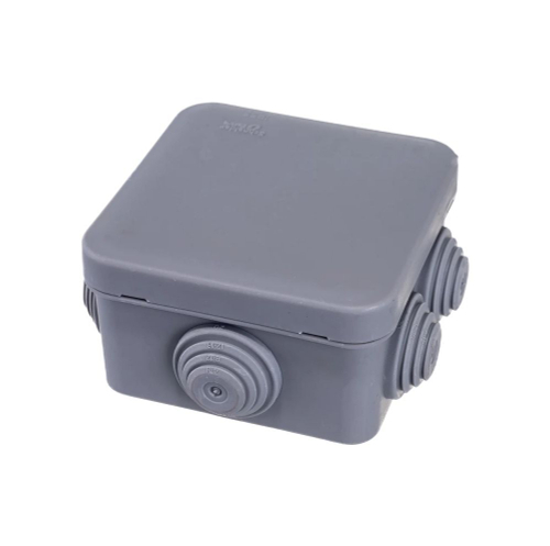 SCHNEIDER Коробка распределительная ОУ 70х70х40 6 вводов с крышкой защ.креп.винты