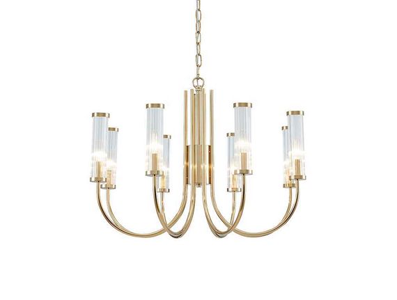 Люстра NEWPORT 4558/C new gold