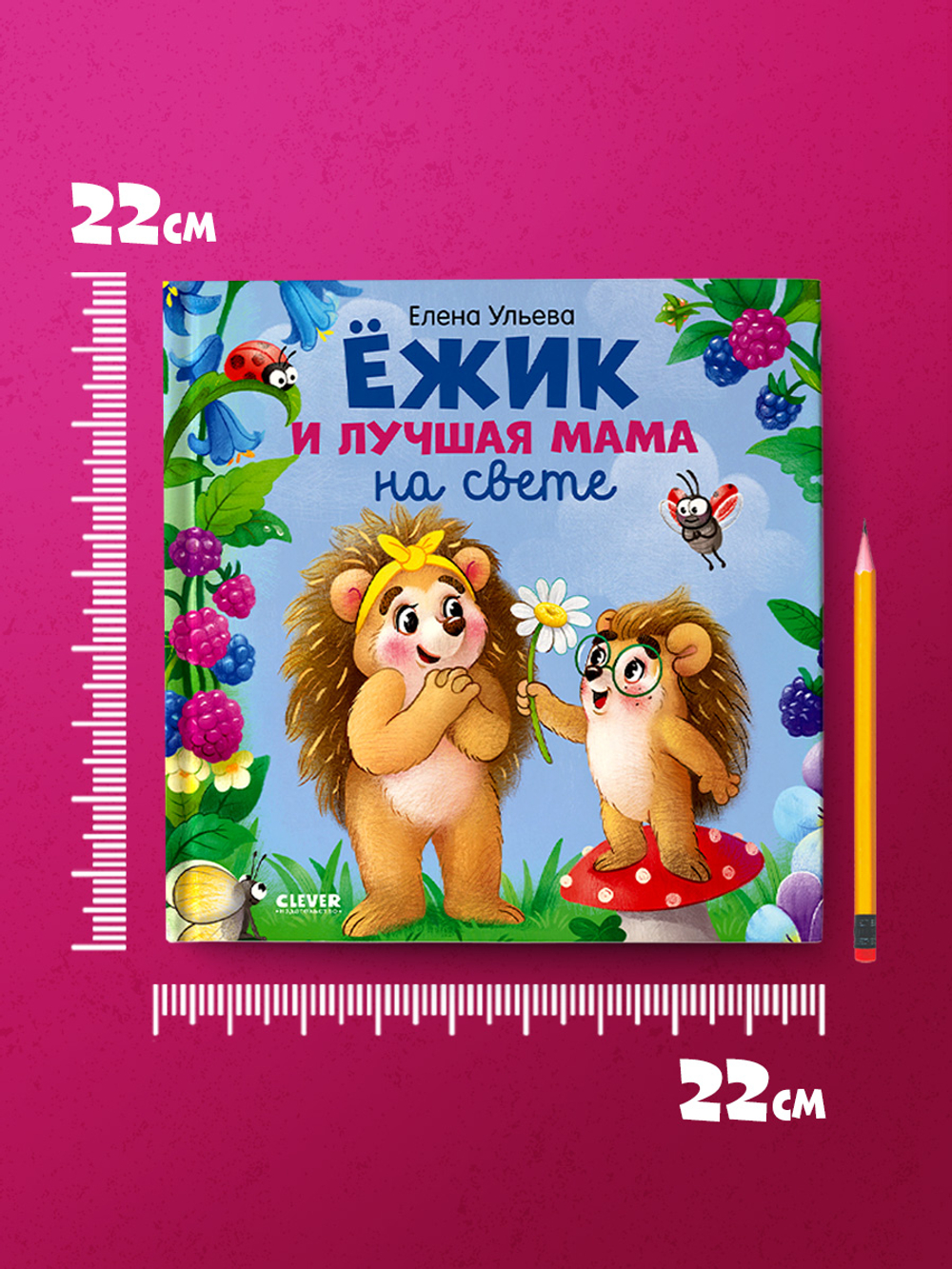 Книжки-картинки. Ёжик и лучшая мама на свете