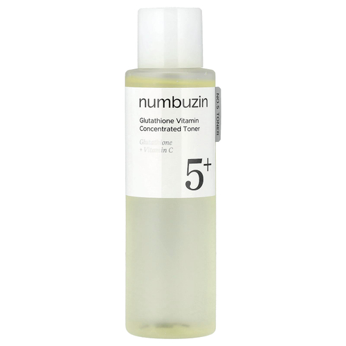 Numbuzin, No.5, концентрированный тонер с глутатионом и витамином, 200 мл (6,76 жидк. унции)