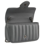 GUCCI Marmont Quilted Leather Shoulder Bag, Crossbody Bag Extra Mini Women"s Gray