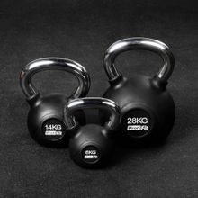 Гиря обрезиненная с хромированной ручкой PROFI-FIT 32 кг