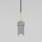 Подвесной светильник Eurosvet Pebble 50264/1 серый