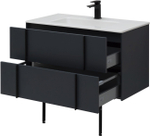 Тумба с раковиной Allen Brau Reality 1.32006.AM 90 anthracite matt