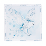 Шейный платок «Полет совы», 70×70 см