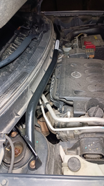 Распорка передних стоек Nissan X-Trail 2 T31 (2-го поколения) (ПОД ЗАКАЗ)