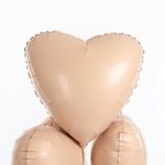 Ag Шар Сердце 18'' / 46 см, Мистик Тон сатин (БГ-15)