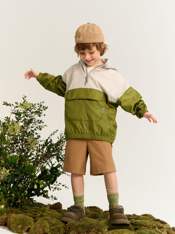 Анорак на сетчатой подкладке 