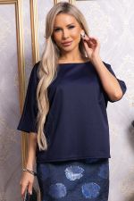Блуза Стильный замысел (синяя) Б14842-10М LT Collection