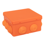 Коробка огнестойкая E45 100x100x50мм с клеммниками 6 полюсов 0,5-4мм2 IP55 HF EKF
