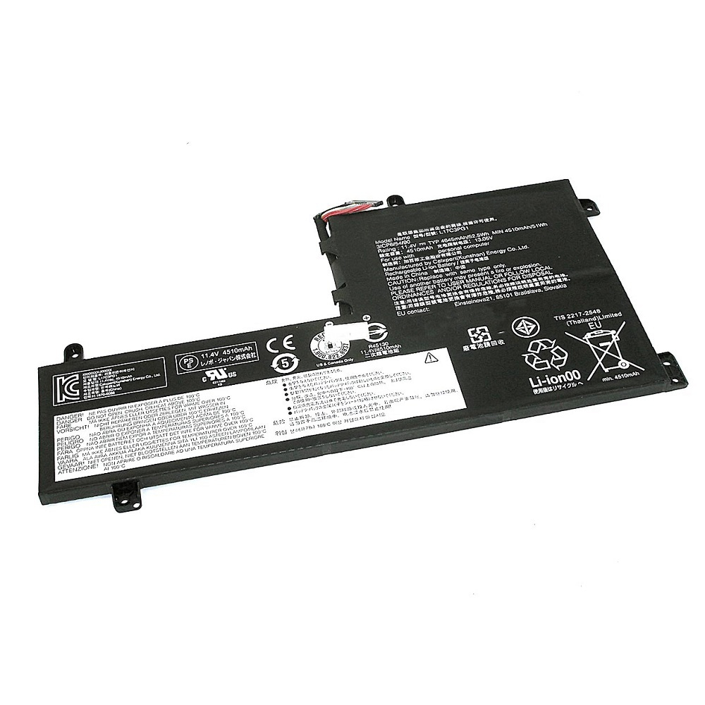 Аккумуляторная батарея для ноутбука Lenovo Y530-15ICH (L17M3PG1) 11.25V 4670mAh