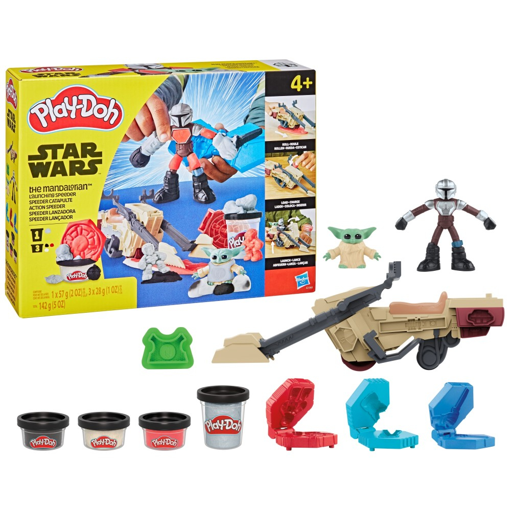 Play-Doh - Ciastolina STAR WARS Мандалорец + аксессуары G1582