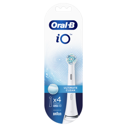 Насадки для зубной щетки ORAL-B iO Ultimate Clean белые 4 шт. для электрических щеток iO