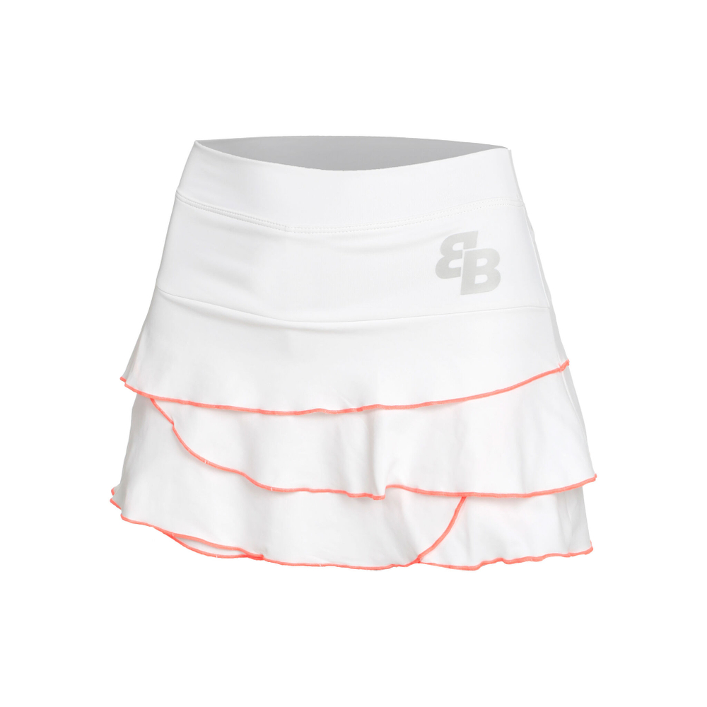 Женская теннисная юбка BB by Belen Berbel Isleta Skirt Women - Coral, White