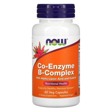 Now Foods Co-Ensyme B-Complex 60 Veg Capsules , Коэнзим В-Косплекс