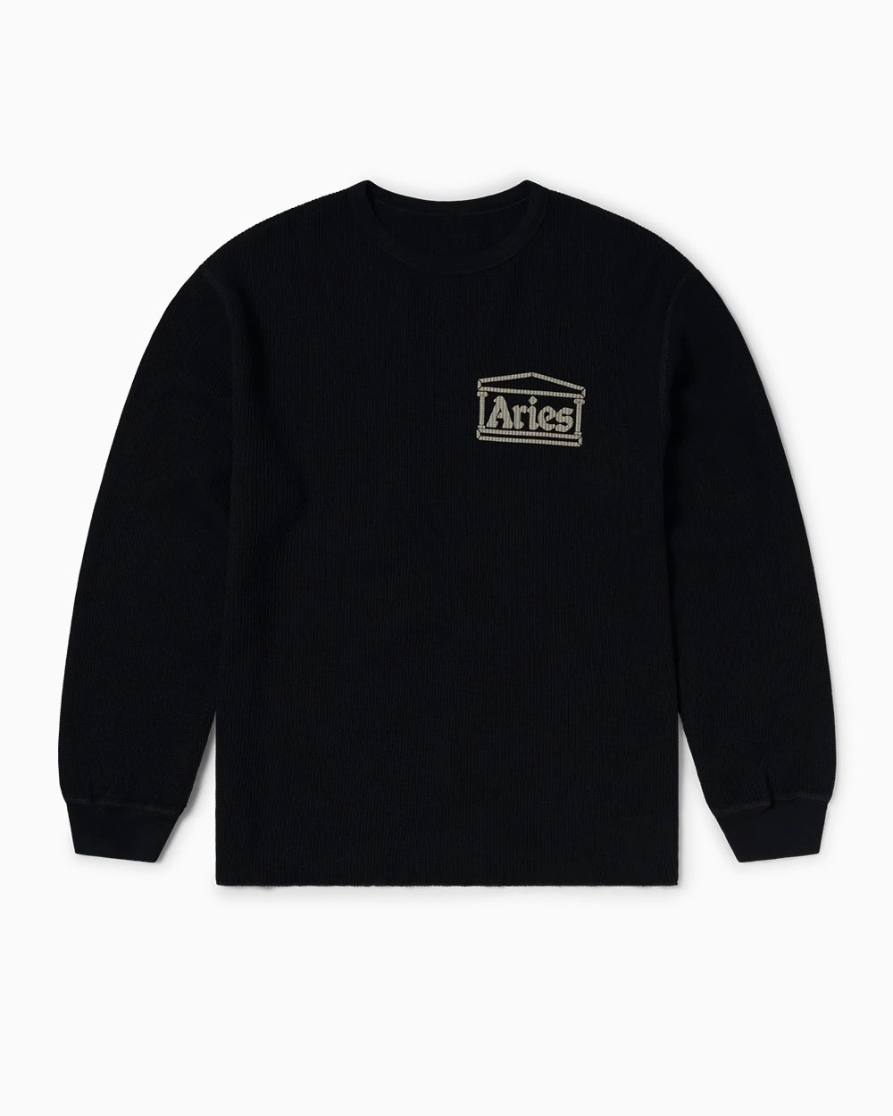 Джемпер двухсторонний Aries Reversible Temple Waffle Ls Tee