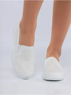 Мокасины летние с перфорацией