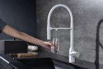 Смеситель для кухни Paulmark Magneto One Ma213188-WH белый матовый