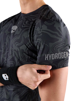 Футболка мужская теннисная Hydrogen Chrome Tech Tee - grey