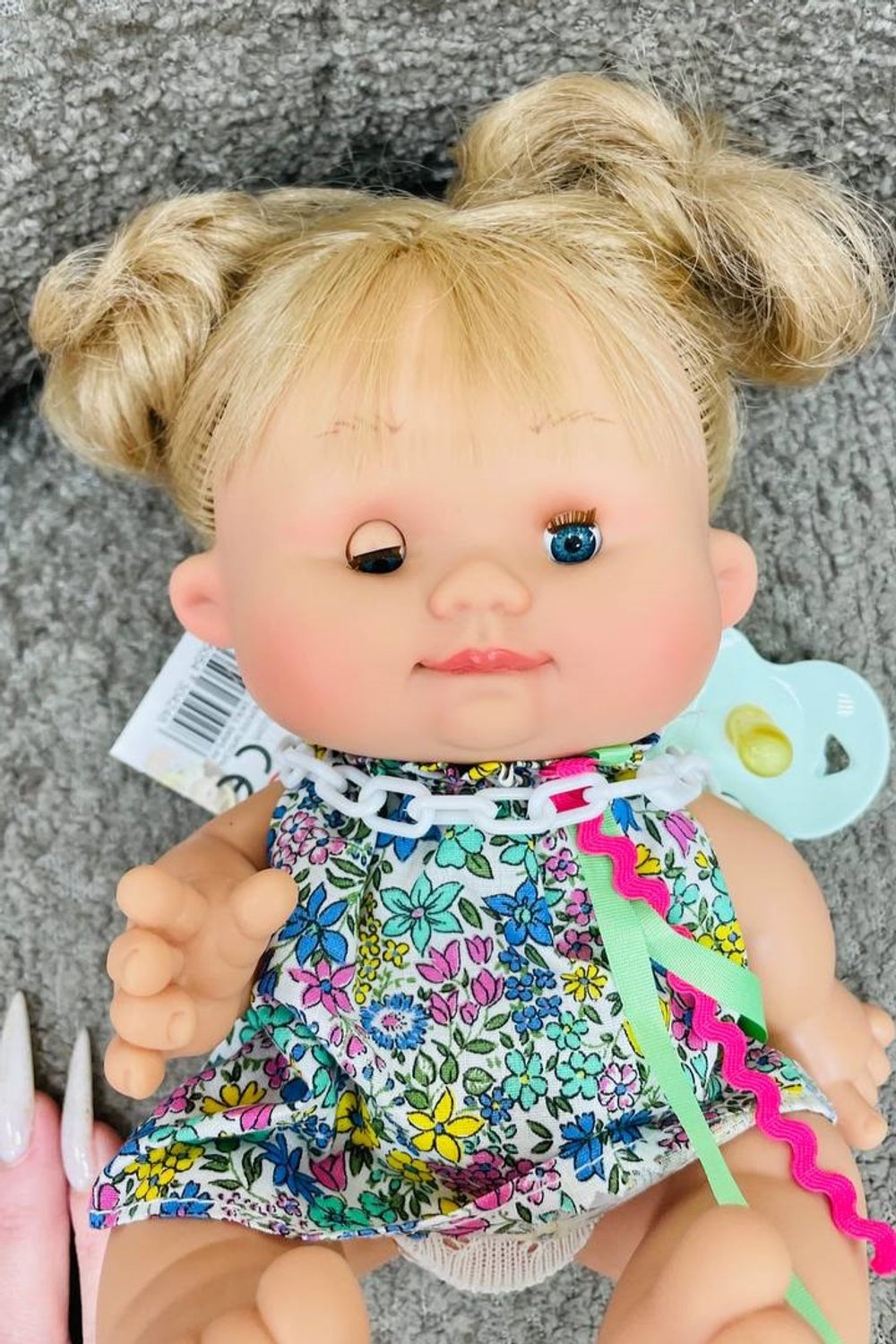 УЦЕНКА Пупс Nines 26см PEPOTE с закрывающими глазками (N804B7)