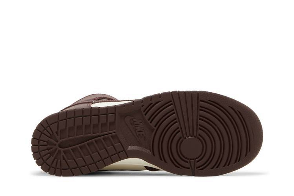 Кроссовки Nike Dunk Burgundy Crush (Женская размерная сетка)
