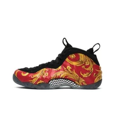 Мужские кроссовки Nike x Supreme Air Foamposite One SP 'Red' 652792-600