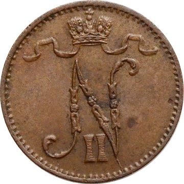 1 пенни 1900 (монета для Финляндии)