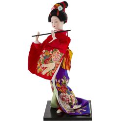 GAEM Фигурка декоративная "Гейша", L12,5 W12,5 H31 см