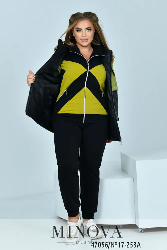 Жилет 17-253А-лайм Minova