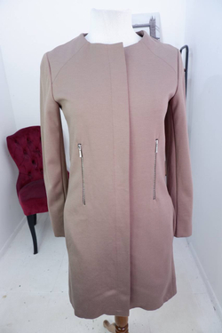 Плащ Elen прямого кроя, маркировка S, визуально 44 размер