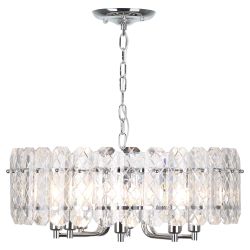 Люстра Rivoli Whitney 1050-308 8 х Е14 40 Вт хрусталь