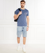 Футболка Tommy Hilfiger - индиговой(MW0MW34390)