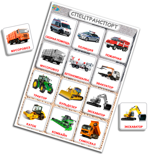 Энциклопедия в картинках Спецтранспорт