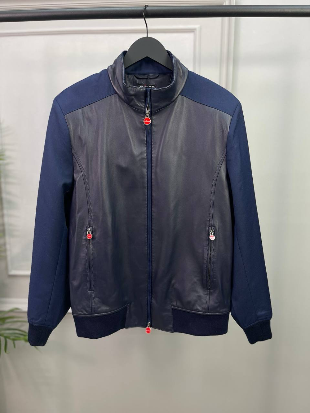 Комбинированная куртка Kiton