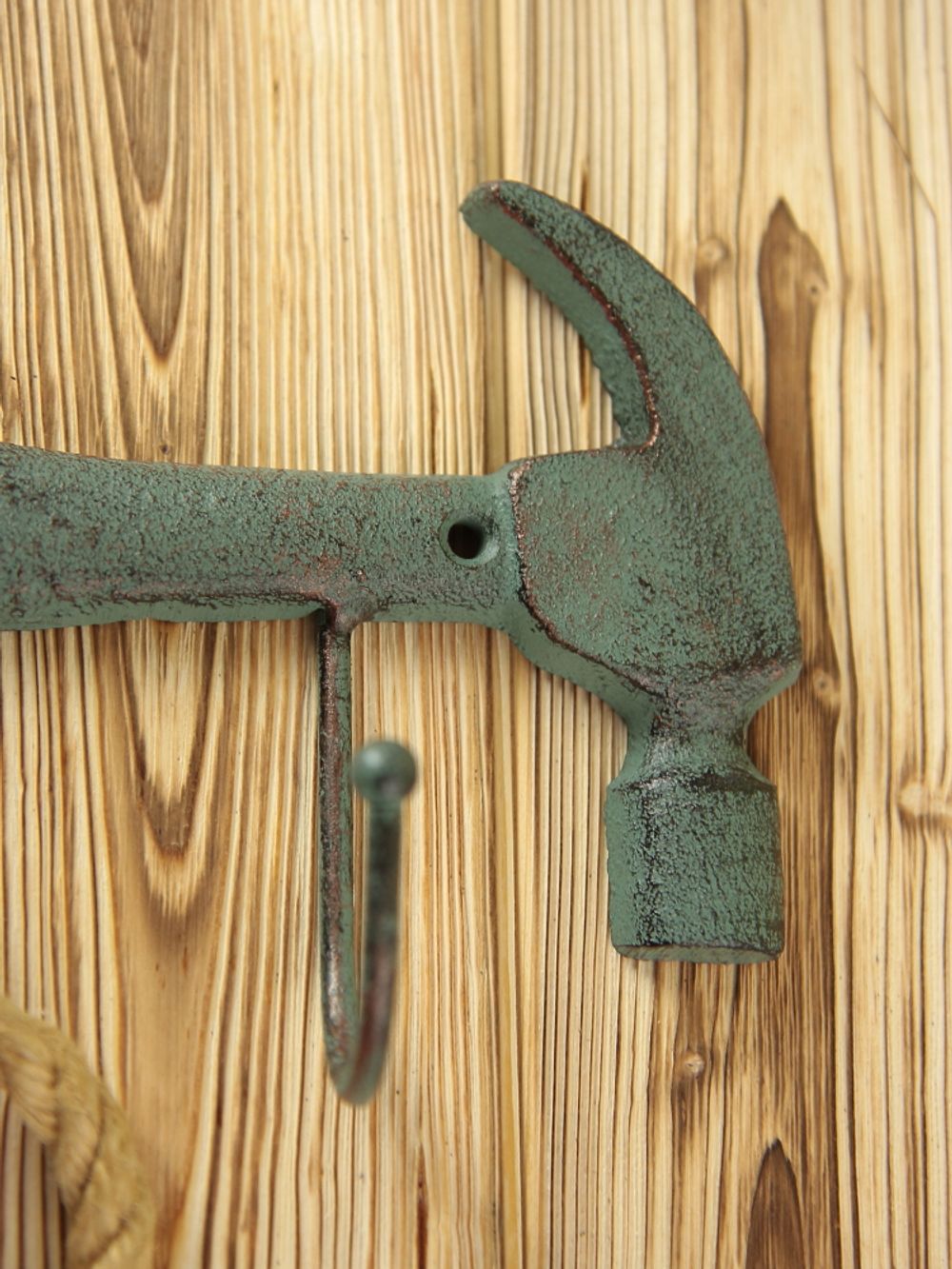 Iron Garden Вешалка настенная Молоток, 3 крючка