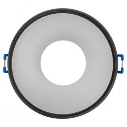 Встраиваемый светильник декоративный ЭРА DK100 BK MR16 GU5.3 черный