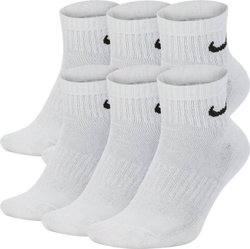 Теннисные носки Nike Everyday Cotton Cushioned Ankle M 6P - белый