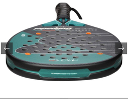 BULLPADEL, PALA HACK 04 HYBRID 25, 360 - 370g, Padel Racket