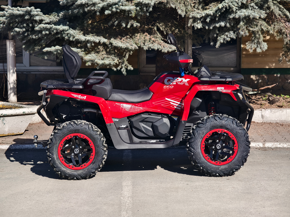 Квадроцикл QRX650 PRO EPS Красный